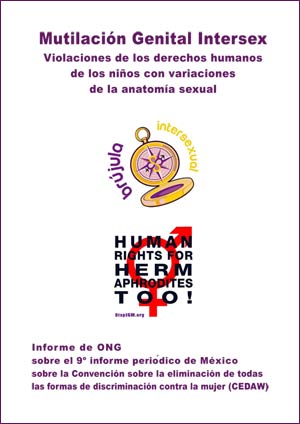 Cover: 2018 CEDAW Mexico Intersex NGO Report